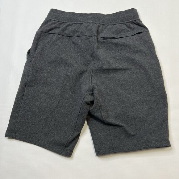 Lululemon City Sweat Short Mens Small 9.5 Inseam Heathered Black Athletic - Picture 12 of 13